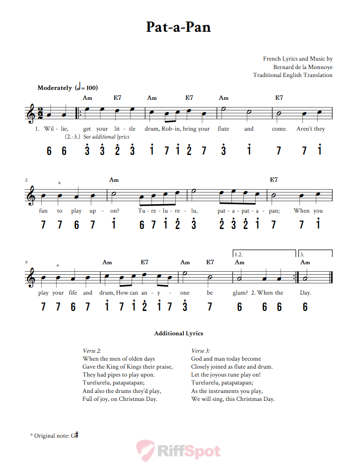 Pat-A-Pan Kalimba Tab