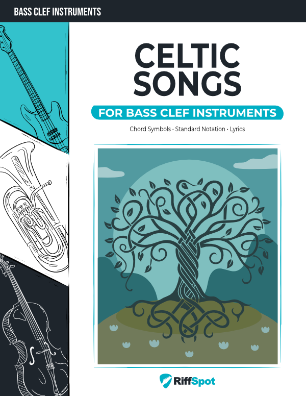 Celtic Songs for Bass Clef Instruments - PDF Ebook