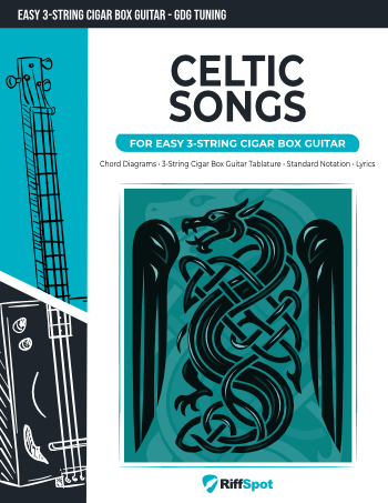Celtic Songs for Easy 3-String Cigar Box Guitar - PDF Ebook