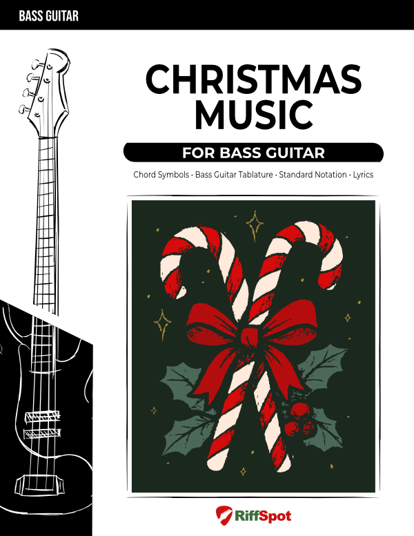 Christmas Music for Bass Guitar - PDF Ebook