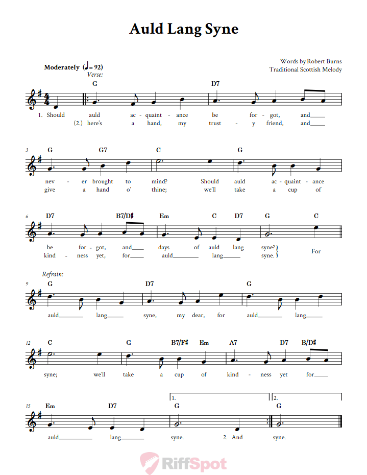 Auld Lang Syne Trumpet Sheet Music Ubicaciondepersonas cdmx gob mx