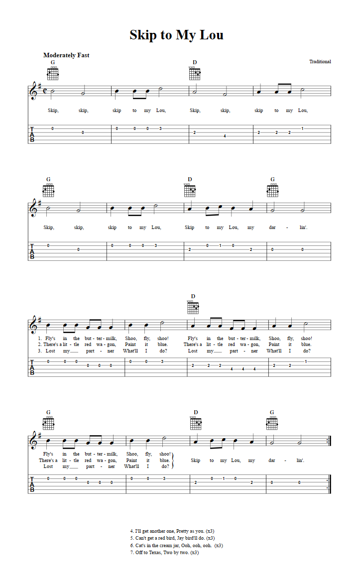 skip-to-my-lou-easy-guitar-sheet-music-and-tab-with-chords-and-lyrics