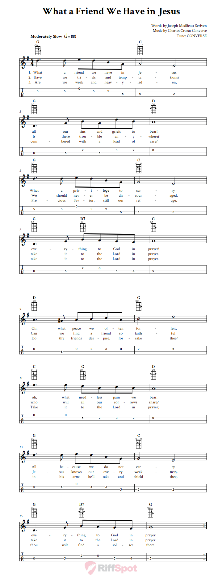 what-a-friend-we-have-in-jesus-easy-mandolin-sheet-music-and-tab-with