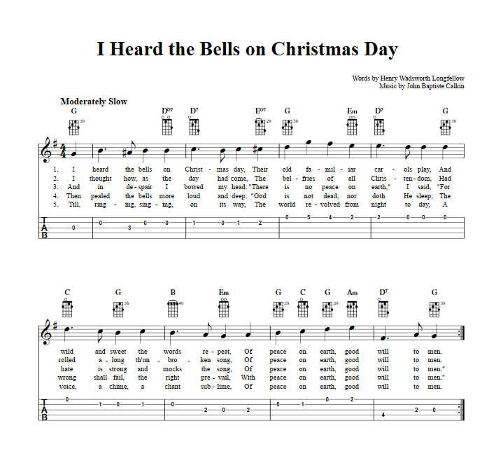 I Heard The Bells Of Christmas Day | Christmas Day