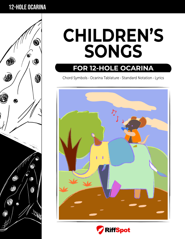 Children's Songs for 12-Hole Ocarina - PDF Ebook