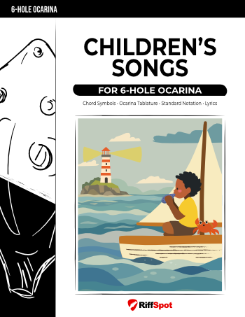 Children's Songs for 6-Hole Ocarina - PDF Ebook