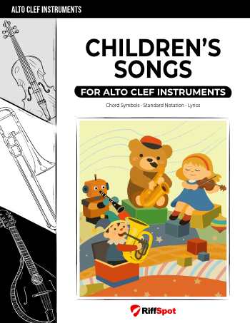 Children's Songs for Alto Clef Instruments - PDF Ebook