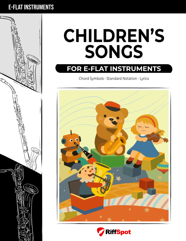 Children's Songs for E-flat Instruments - PDF Ebook