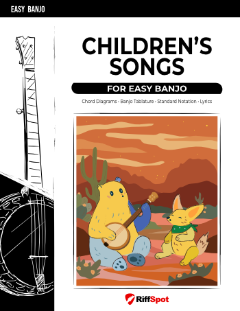 Children's Songs for Easy Banjo - PDF Ebook