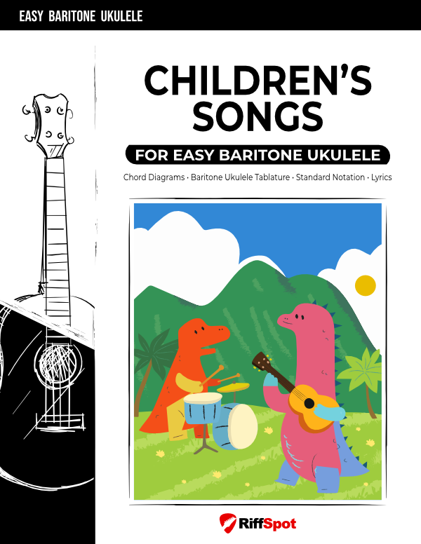 Children's Songs for Easy Baritone Ukulele - PDF Ebook