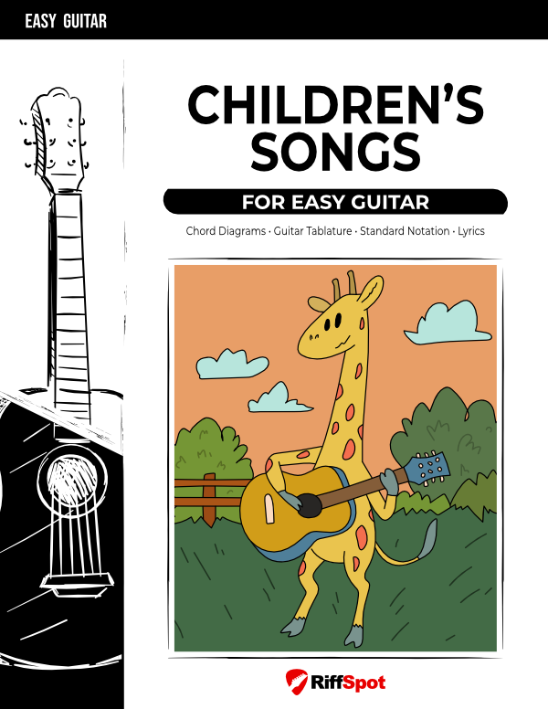Children's Songs for Easy Guitar - PDF Ebook