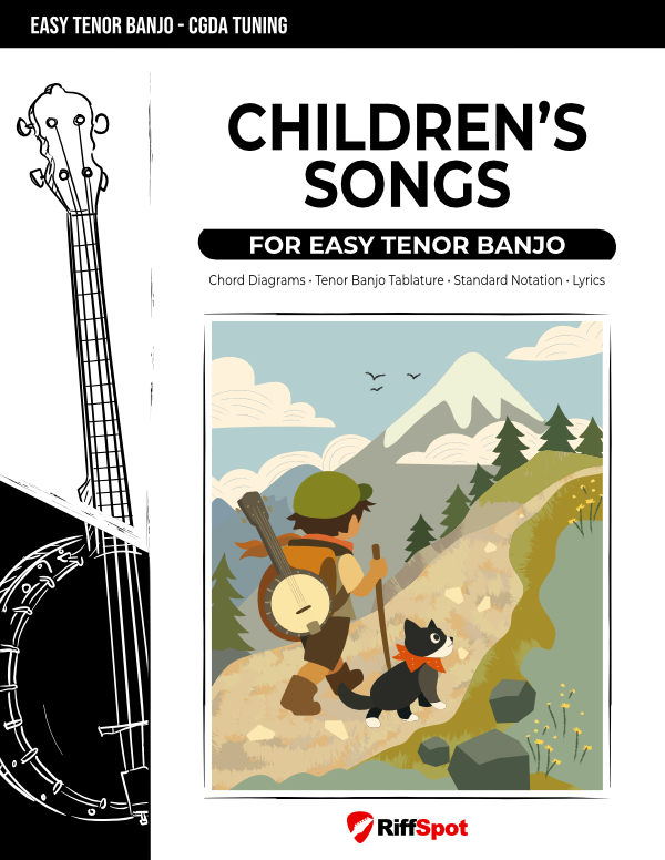 Children's Songs for Easy Tenor Banjo - PDF Ebook