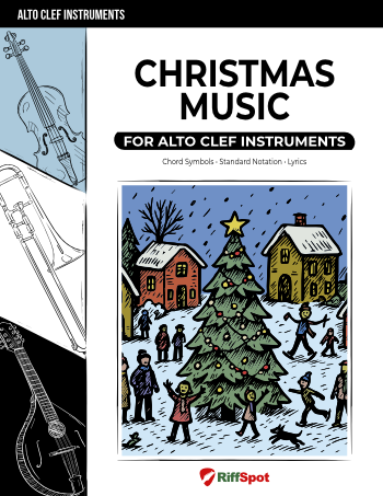 Christmas Music for Alto Clef Instruments - PDF Ebook