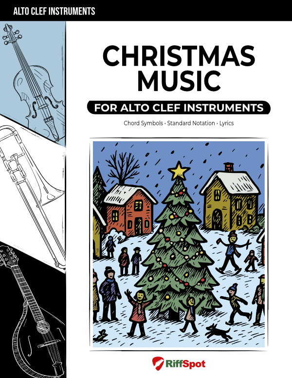 Christmas Music for Alto Clef Instruments - PDF Ebook