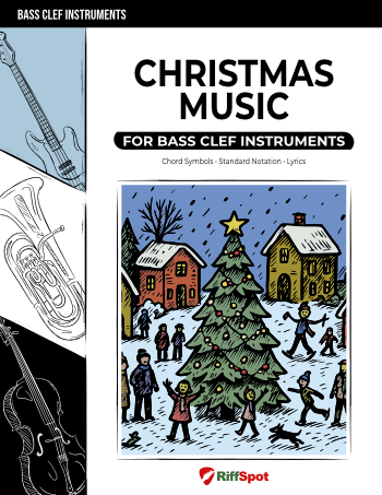 Christmas Music for Bass Clef Instruments - PDF Ebook