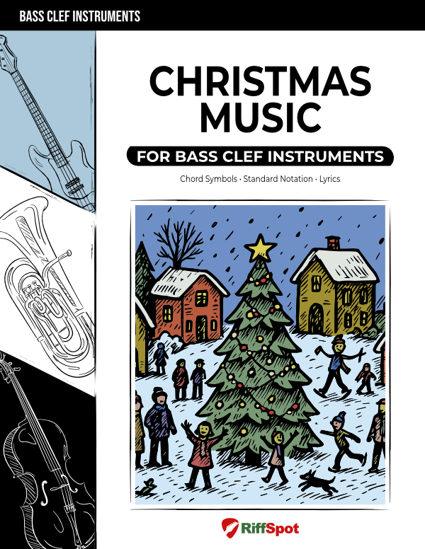 Christmas Music for Bass Clef Instruments - PDF Ebook