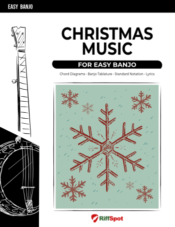 Christmas Music for Easy Banjo - PDF Ebook