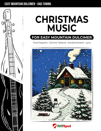 Christmas Music for Easy Mountain Dulcimer (DAD Tuning) - PDF Ebook