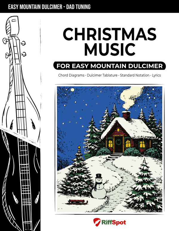 Christmas Music for Easy Mountain Dulcimer (DAD Tuning) - PDF Ebook