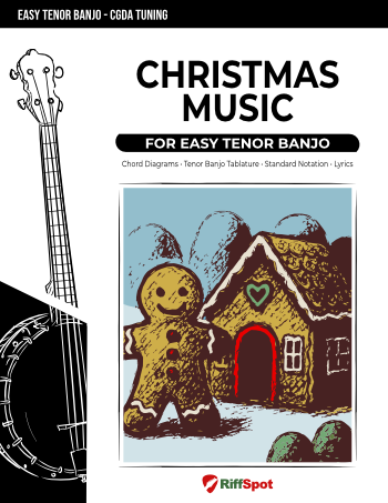 Christmas Music for Easy Tenor Banjo - PDF Ebook