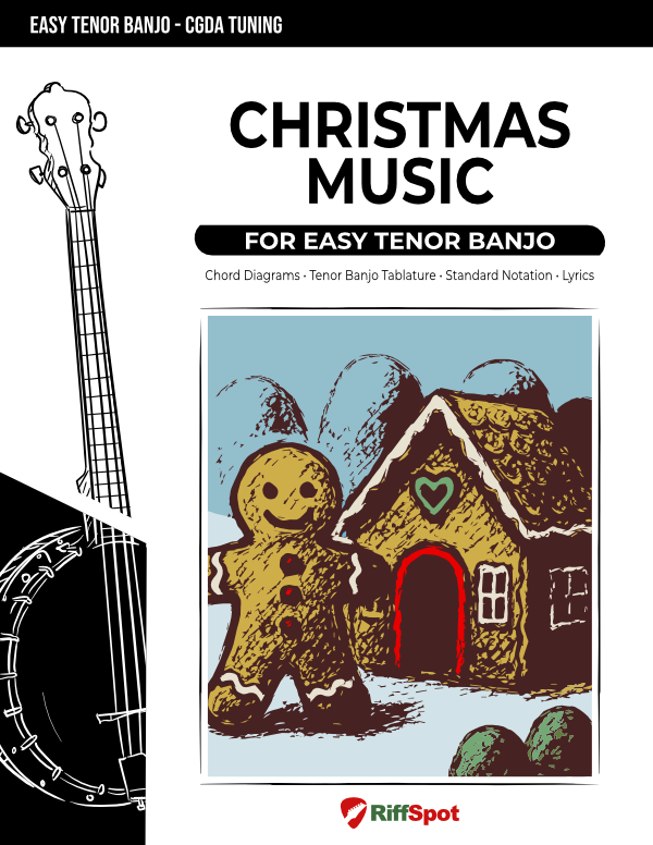 Christmas Music for Easy Tenor Banjo - PDF Ebook