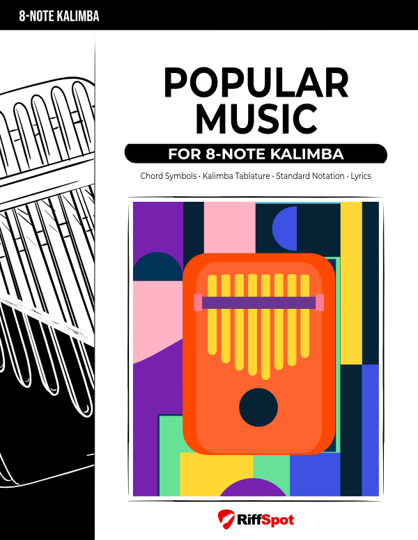 Popular Music for 8-Note Kalimba - PDF Ebook