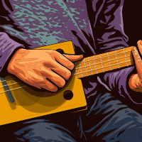 3-String Cigar Box Guitar Sheet Music