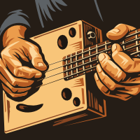 4-String Cigar Box Guitar Sheet Music